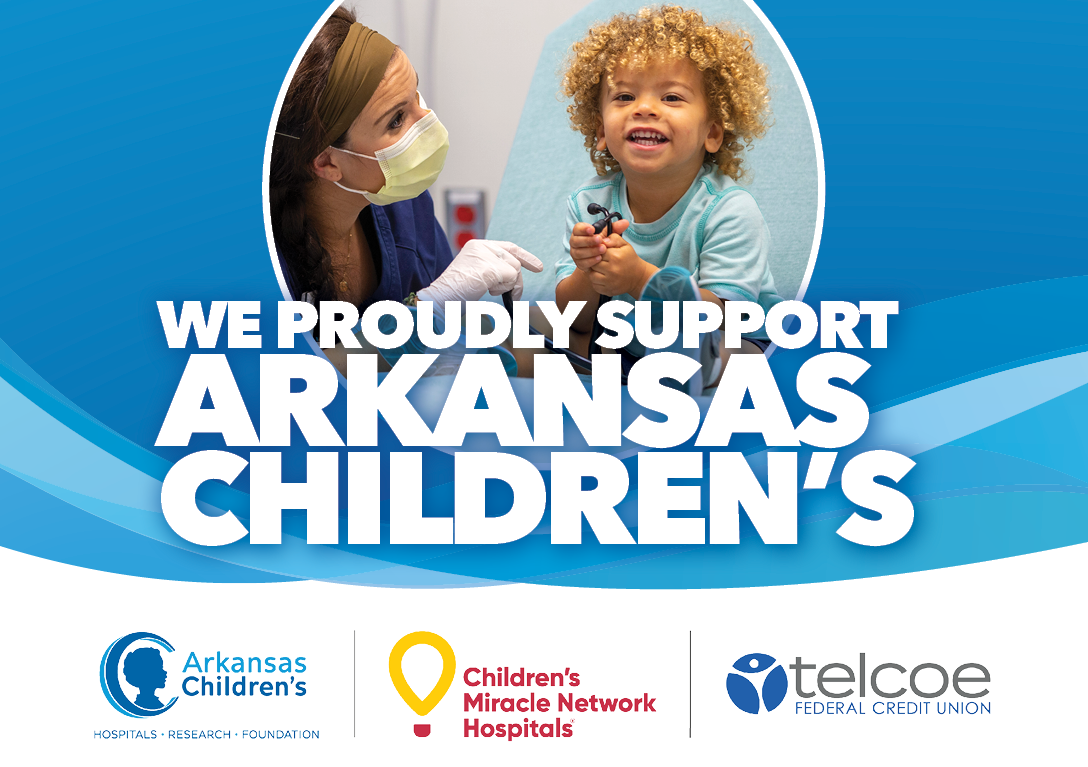 Telcoe proudly supports Arkansas Childrens HOpsital